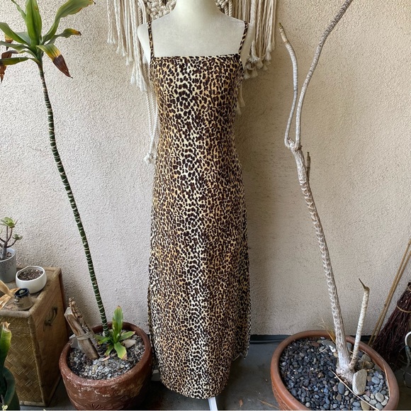 Vintage leopard dress - Picture 4 of 6